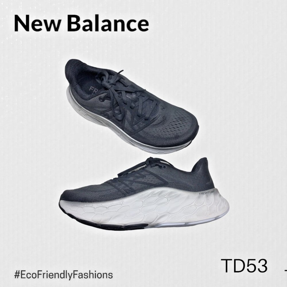 New Balance Women's Fresh Foam X More v4 Athletic Sneakers Black Size 7.5